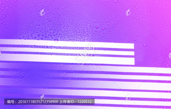 藍(lán)色線條上的水滴