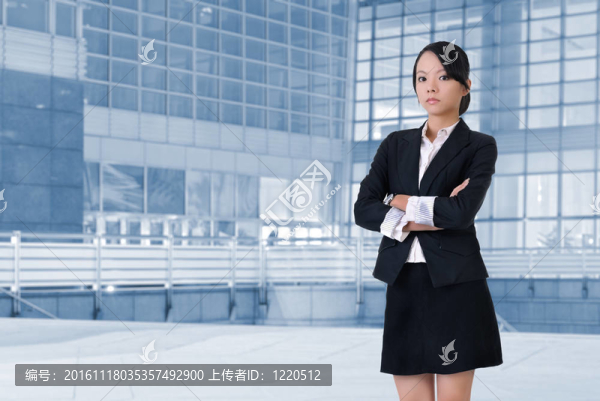 年輕的女商人