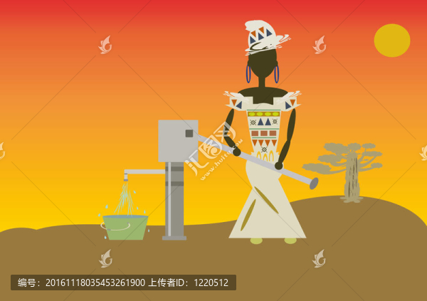 非洲女人