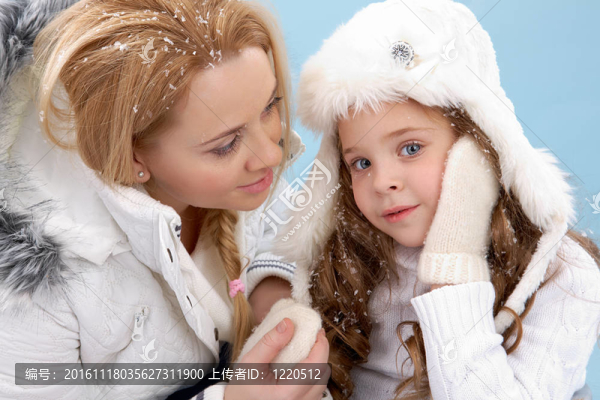 母親和女兒