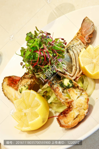 龍蝦Lemon,Garnish