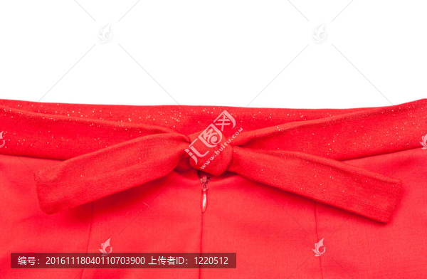 紅色的紡織品