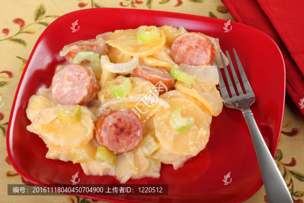 意大利香腸和土豆