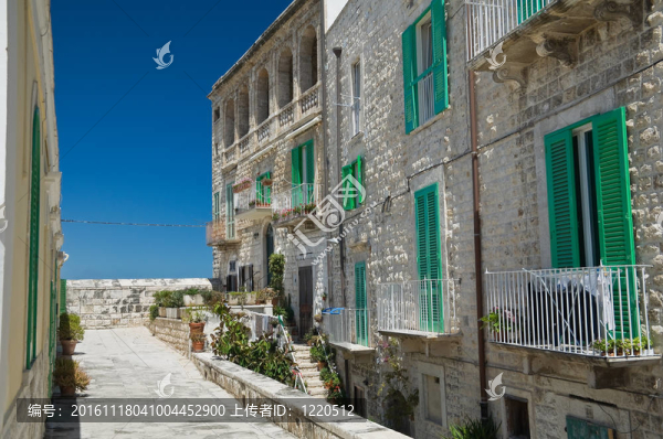 莫爾費塔的觀點。Apulia。