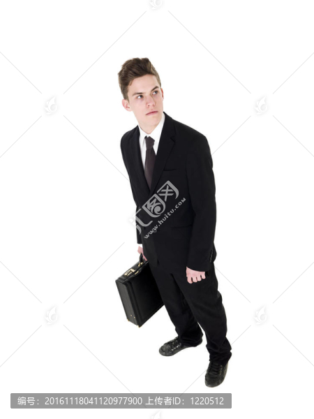 年輕的商人