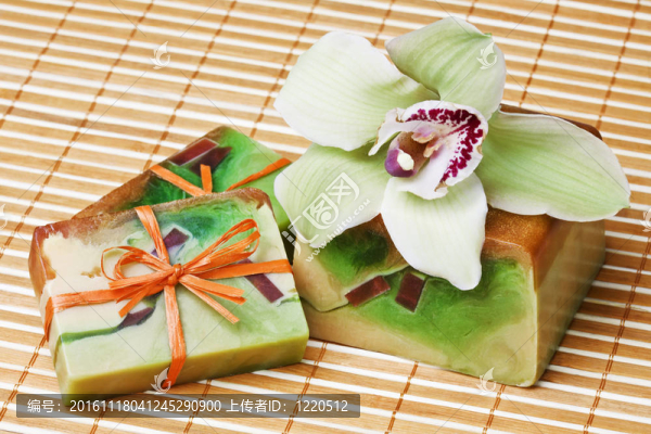 蘭花手工皂