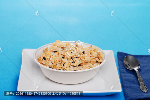 藍莓早餐麥片
