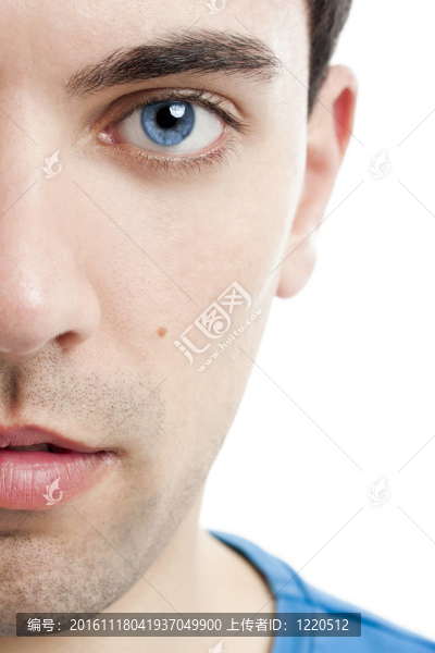 男人的臉