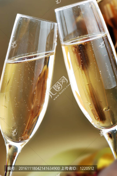 香檳酒杯慶祝表