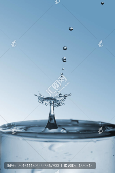 水濺滴
