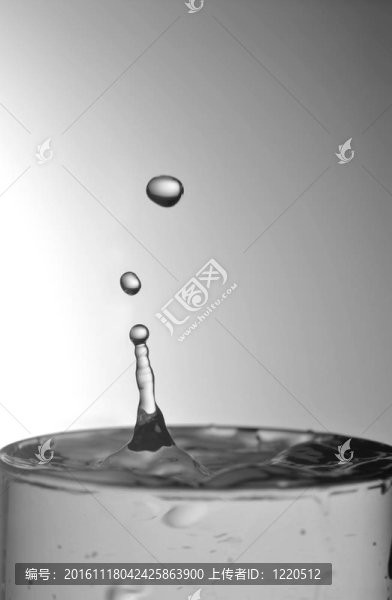 水濺滴