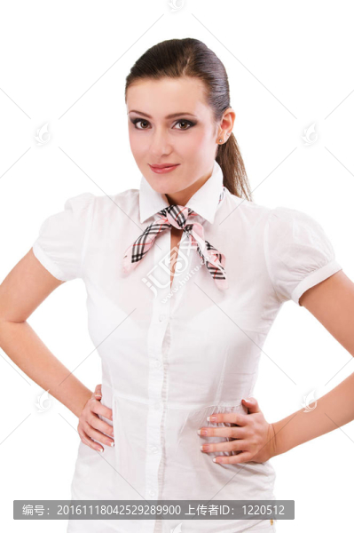 白色的美麗的黑發(fā)