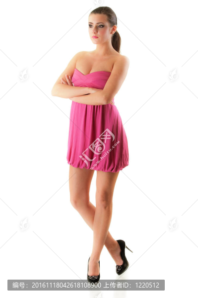 穿粉紅色衣服的女孩到極限