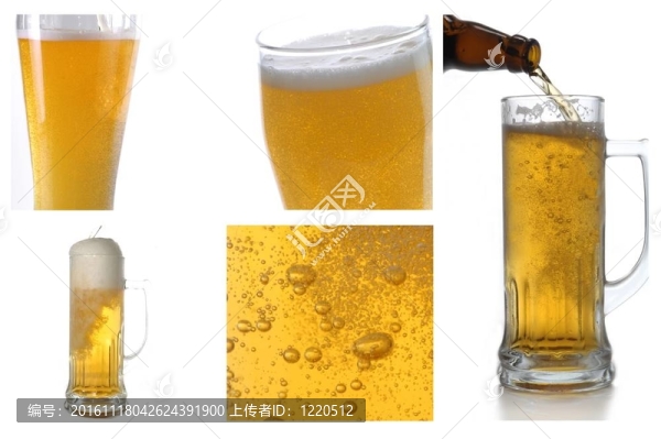 美味和冷啤酒