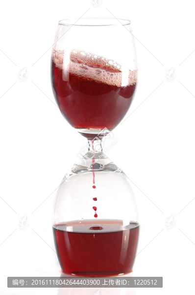 紅酒中的沙漏