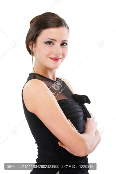 穿黑衣服的女孩