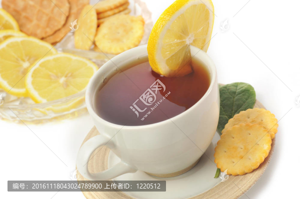 一杯帶點心的茶