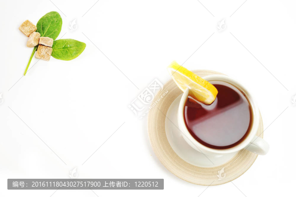 一杯帶點心的茶