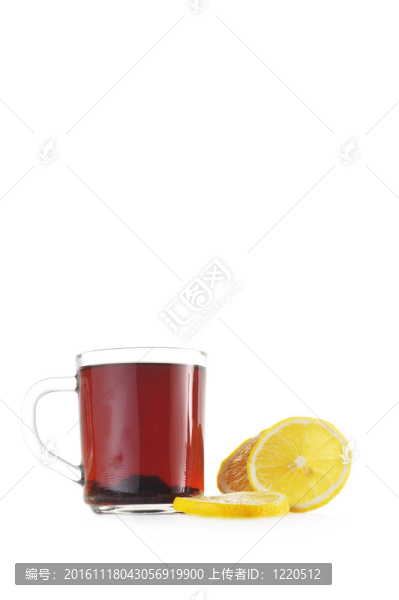 一杯茶和檸檬
