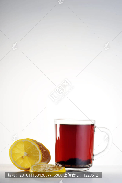 一杯茶和檸檬