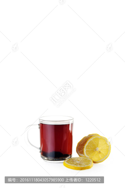 一杯茶和檸檬