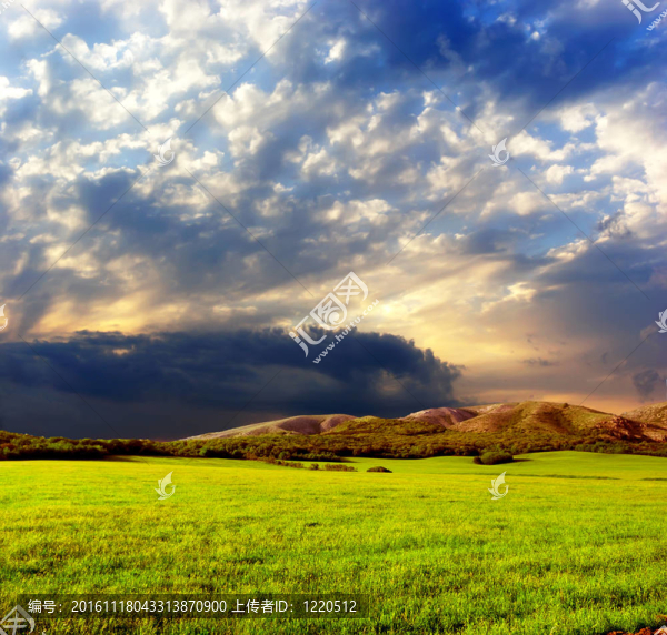 黃昏美麗的風(fēng)景