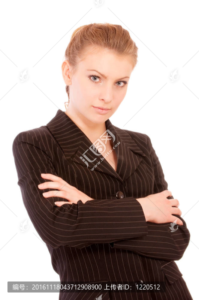 年輕漂亮的女商人