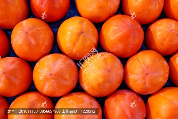 柿果模式行排列的水果