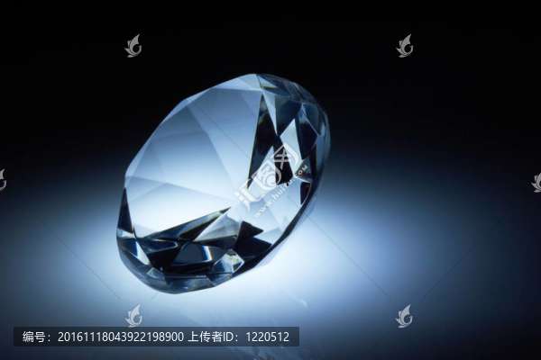 深藍(lán)色鉆石寶石