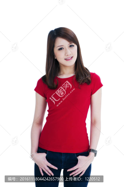 快樂(lè)的小女人