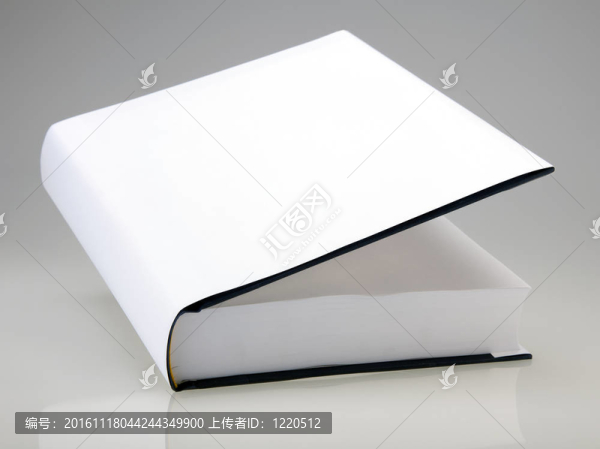 白色的書