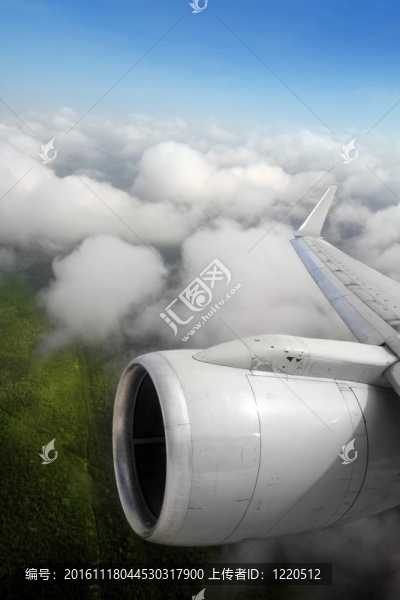 飛機機翼飛機渦輪飛行