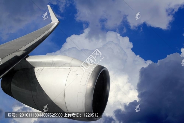 飛機機翼飛機渦輪飛行