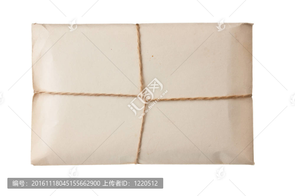 用牛皮紙包著的包裹