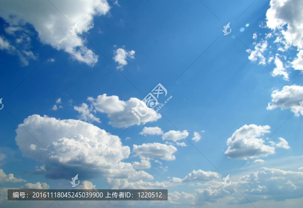 藍(lán)色的天空