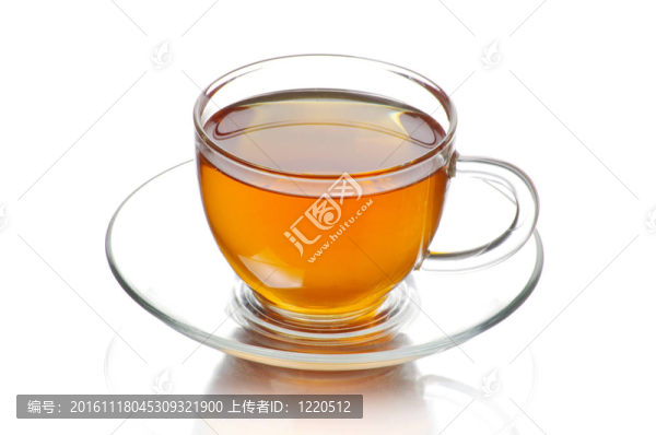 在一杯茶