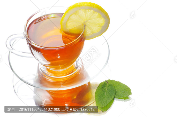在一杯茶