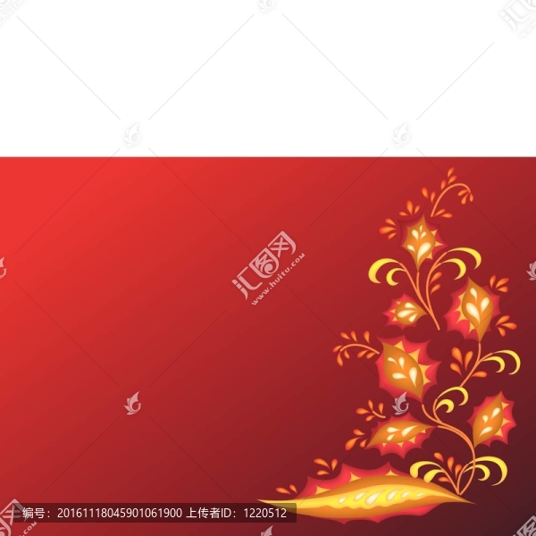 火紅的花朵