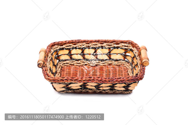 裝飾；手工制作的柳條筐。