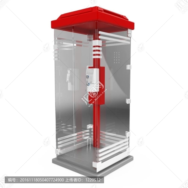 3D紅玻璃手機(jī)展臺(tái)