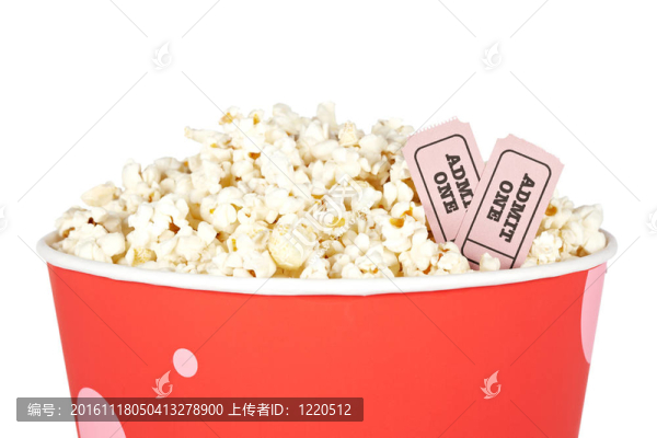門(mén)票和爆米花的細(xì)節(jié)