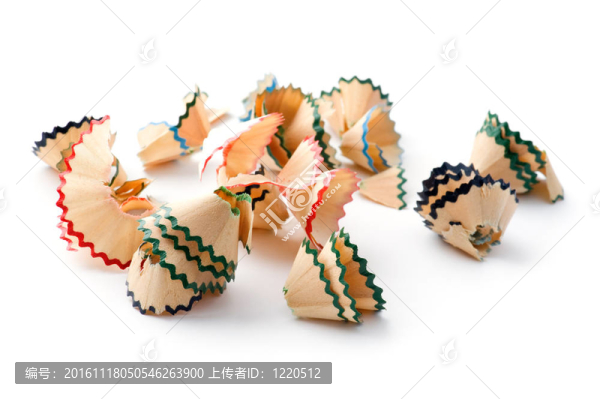 削鉛筆的特寫