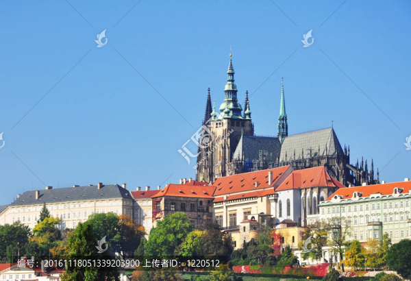 布拉格捷克共和國城堡