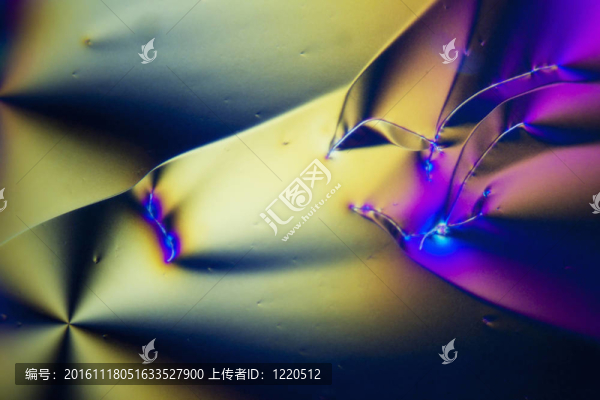 在偏振光抗壞血酸微晶