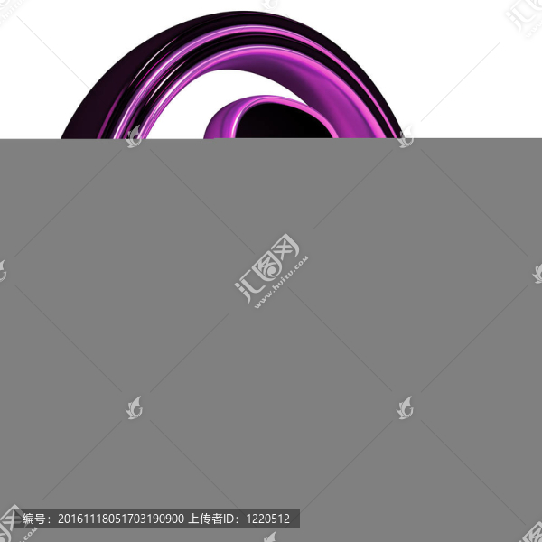 洋紅金屬字體信六白