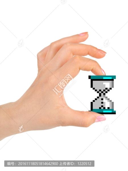手上的計(jì)算機(jī)光標(biāo)
