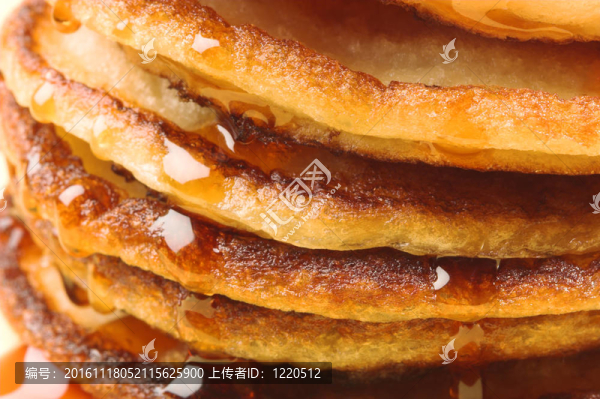 煎餅疊特寫