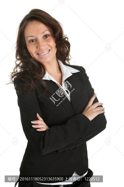 美麗的成功的女商人