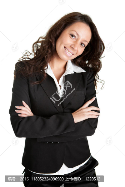 美麗的成功的女商人