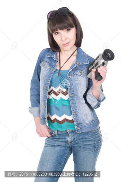 女人與相機(jī)